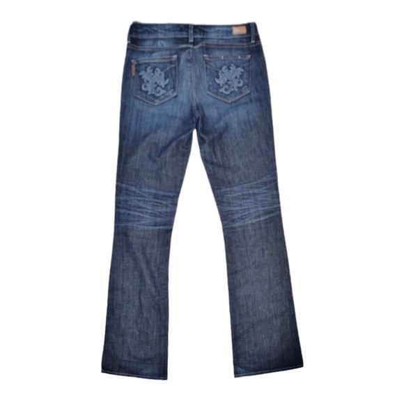 Anthropologie Paige Women's SZ 29 Hollywood Hills Bootcut Embroidered Jeans - Picture 5 of 14